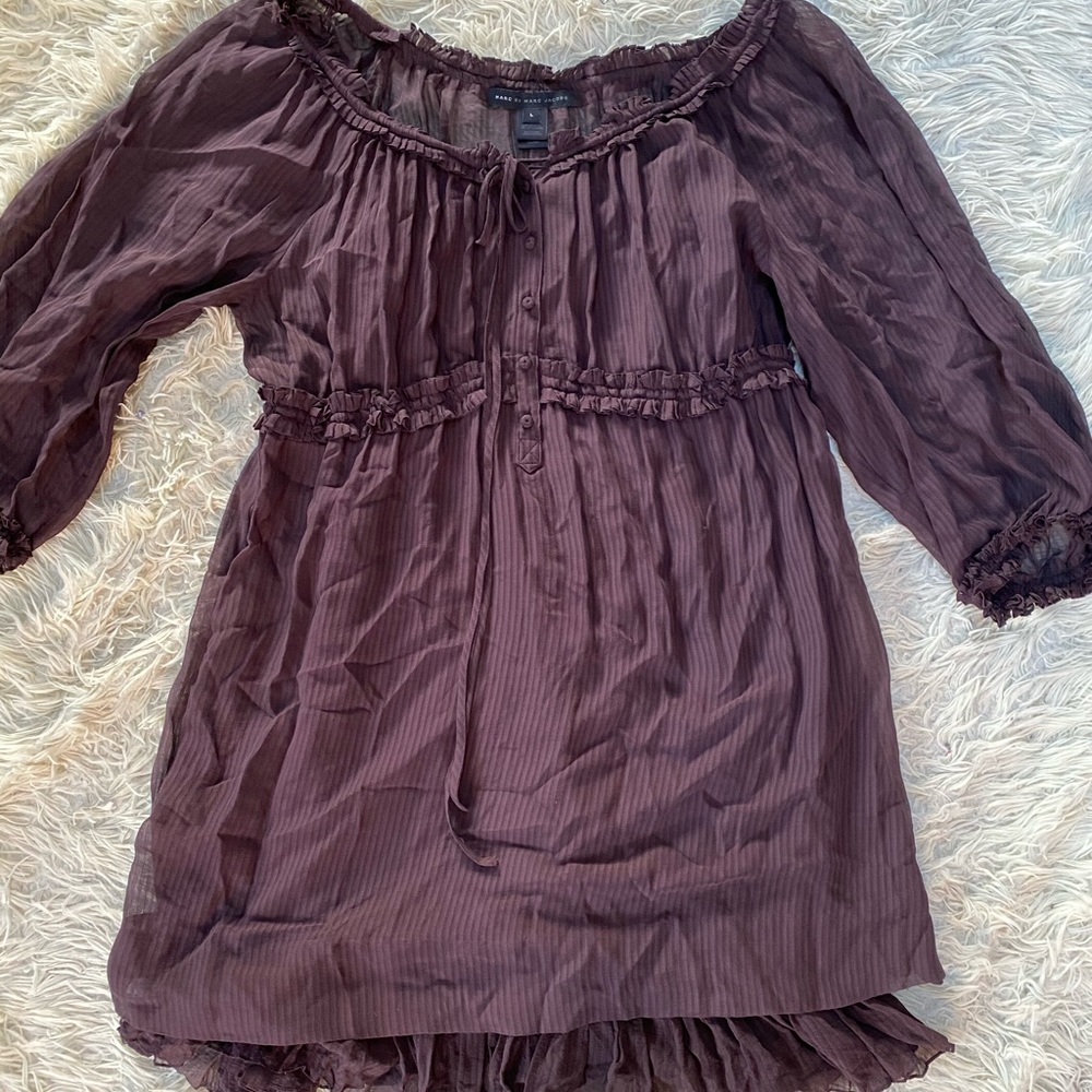 MARC BY MARC JACOBS - Purple flowy dress size L